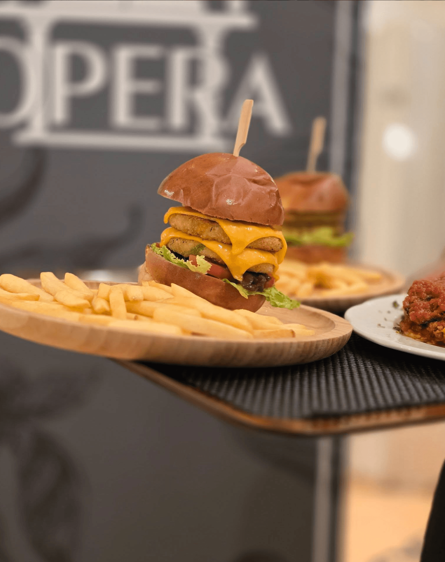 Veggie Burger & Fries